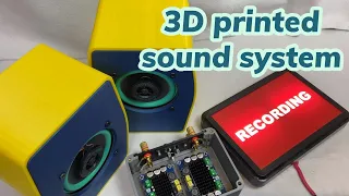 3D printed sound system