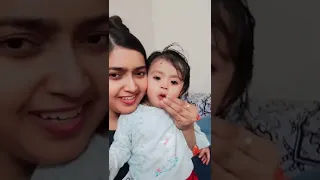 how to FEED BABY 😂 | Funny Baby Eating doing Vomit 🤮 | 11 months baby doing trick to not eat #short