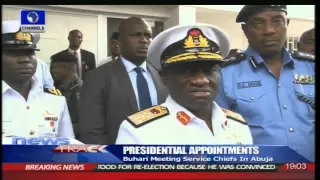 Buhari Meets Service Chiefs, Receives Briefs On Insurgency War 02/06/15