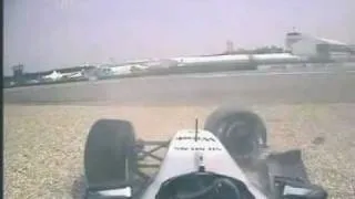 Kimi Raikkonen Crash at Hokenheim 2004