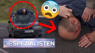 😱"MANN auf dem DACH!"🚗 Was hat es mir dem ungebetenen Fahrgast auf sich? ​| Die Spezialisten | SAT.1