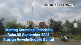 Hunting Kereta Api Di Stasiun Rewulu Sedayu Bantul