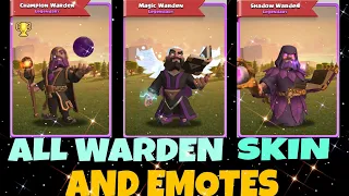 Grand Warden all Legendary Skin😈#coc #clashofclans