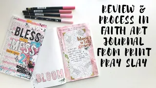 Review of Faith Art Journals from Print Pray Slay | Creative Faith & Co.