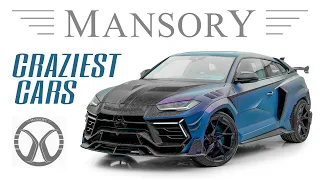 Best Craziest Mansory Cars Ever Made