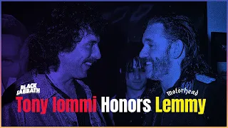 Black Sabbath's Tony Iommi honors Motorhead's Lemmy | And why Lemmy was called Lemmy