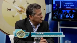 Raúl Díaz en "Cuestiones y Contrapunto"