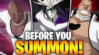 BEFORE YOU SUMMON: ARRANCAR CROWN SUMMONS! Bleach: Brave Souls!