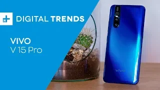 Vivo V15 Pro Hands on Review: Pop up selfie camera makes us smile