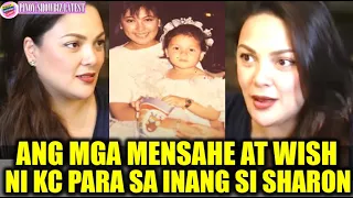 KC Concepcion May NAKAKAIYAK na Mother's Day message para sa inang si Sharon Cuneta at Request!