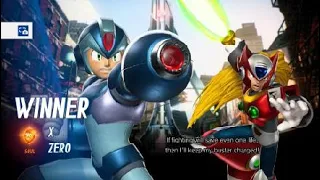 MARVEL VS. CAPCOM: INFINITE x and zero vs ryu and chun-li