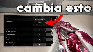 NECESITAS CAMBIAR estas 10 CONFIGURACIONES en VALORANT