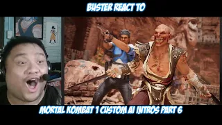 Buster Reacts to @OddgiantAF | Mortal Kombat 1 Custom AI Intros Part 6