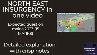 Reasons behind North-East Insurgency | Tribal and Ethnic Conflicts | Internal Security | #upscmains