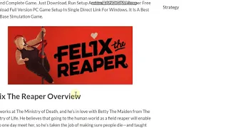 Felix The Reaper PC Game Free Download