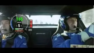 F1 2012 Safety Car Onboard with Telemetry