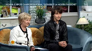 L'Ora Solare (TV2000) Nonna e nipote campioni di poesia: "Scrivere è la nostra passione"