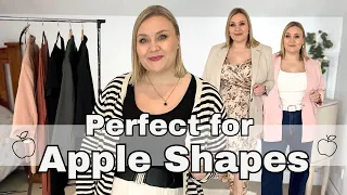 5 perfect outfits for apple shapes | plus size outfit inspiration
