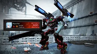Fake Facer International / Fall (ascension) S rank gameplay - Armored Core 6 Fires of Rubicon
