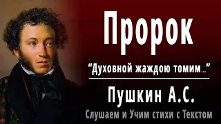 А.С. Пушкин "Пророк" (Духовной жаждою томим...) - Слушать и Учить аудио стихи