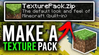 How To Make A Texture Pack In Minecraft (Easy Guide) | Make A Resource Pack