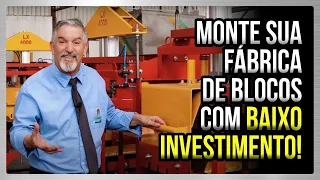 Como Montar uma Fábrica de Blocos de Concreto com Baixo investimento - Jarfel // Sahara