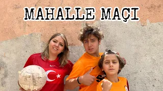 ANNEMLE MAHALLE MAÇI YAPTIK CHALLENGE !! GAZOZ ÖDÜLLÜ