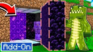 SECRET DOORS EXPANSION ADD-ON Minecraft Bedrock Addon Showcase