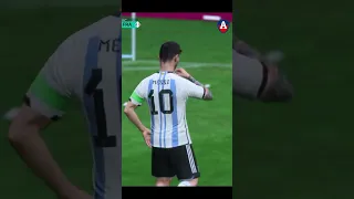 MESSI PENALTY GOAL VS FRANCE WORLD CUP 2022 #shorts #worldcup2022 #messi #fifa23