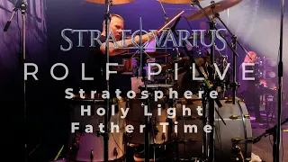 Stratovarius - Stratosphere - Holy Light - Father Time / Rolf Pilve Drumcam (Tampere, Finland 2022)