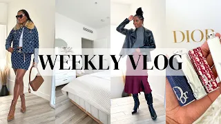 WEEKLY VLOG! New Home Decor + Fall Fashion, Dior Beauty Favorites & Grocery Haul | MONROE STEELE