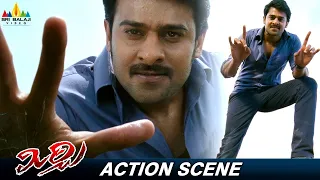 Prabhas's High Voltage Action Scene | Mirchi | Telugu Movie Scenes @SriBalajiMovies