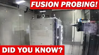 INCREDIBLE Fusion 360 Probing Trick that I did not know!