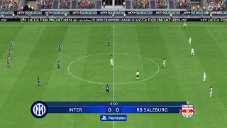 Inter Milan vs Red Bull Salzburg (24/10/2023) UEFA Champions League EA FC 24 PS5