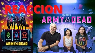 ARMY OF THE DEAD REACCION TRIALER