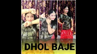 Nagade sang dhol baje  / dream sparkle studio/ simple steps /goliyon ki rasleela