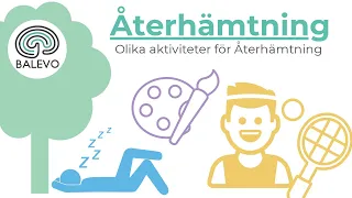 Tips för ÅTERHÄMTNING