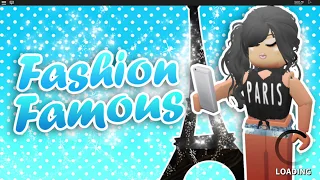 Jugando Fashion Famous en Roblox!