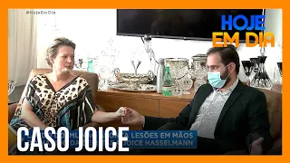 Laudo não aponta lesões nas mãos do marido de Joice Hasselmann