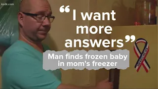 Man finds frozen baby in mom's freezer in south St. Louis