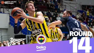 Vesely dominates, Fenerbahce roars on the road! | Round 14, Highlights | Turkish Airlines EuroLeague