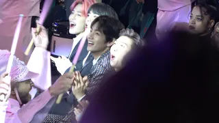 190501 Billboard Music Awards BTS V Reaction Cam (Taylor Swift : Me)