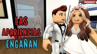 LAS APARIENCIAS ENGAÑAN - Parte 1 | Mini Pelicula | Roblox Brookhaven rp 🏡historias de roblox