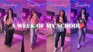 A WEEK OF MY SCHOOL OUTFITS☆ | grwm, chit chats, life update, fashion advice || Ra’Mariah Alexia