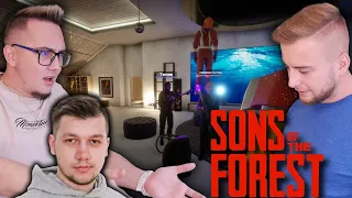 ZNALEŹLIŚMY MIESZKANIE pod ZIEMIĄ 😱 ROBIMY DACH NA NASZ DOM 🔥 SONS of THE FOREST #15 😈 MST