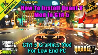 How to install QuantV 3.0 to GTA 5 || GTA 5 QuantV Mod || How To Install Best Graphics Mod For GTA V