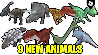 How to get ALL 9 NEW ANIMALS in FIND THE ANIMALS || Roblox