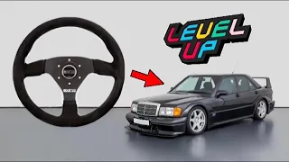 Installing an aftermarket steering wheel!! (Sparco/Momo)..+ Mercedes 190E Evo2 wide body updates