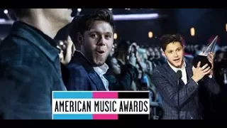 Niall Horan best moments AMAS 2017 / Niall Horan en los AMAS (Behind the scenes)