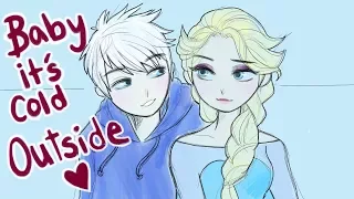 Baby It's Cold Outside Animatic // (Jack Frost & Elsa)